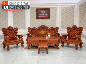 Bộ bàn ghế hoàng gia hư siêu đẹp 06 món freeship Sài Gòn