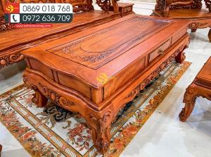 Bộ bàn ghế hoàng gia hư siêu đẹp 06 món freeship Sài Gòn