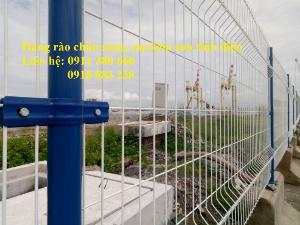 Hàng rào lưới thép hàn chấn sóng, mạ kẽm sơn tĩnh điện- Nhật Minh Hiếu
