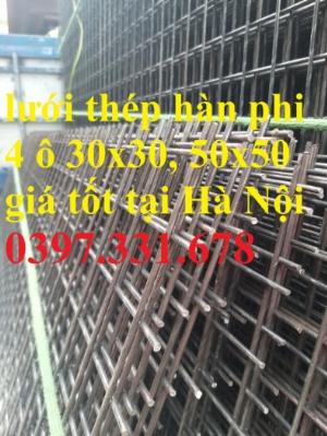 Lưới thép hàn phi 4 ô 30x30mm giá tốt tại Hà Nội