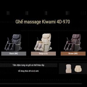 Ghế massage hạng thương gia Kiwami 4D-970