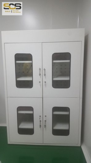 Tủ đựng hóa chất có lọc hấp thu hóa chất kích thước 800mm