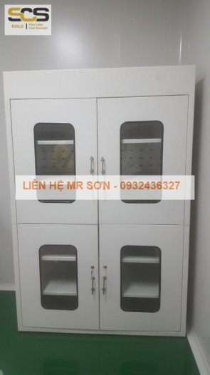Tủ đựng hóa chất có lọc hấp thu hóa chất kích thước 1m5
