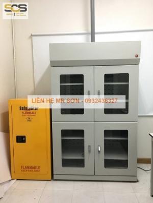 Tủ đựng hóa chất có lọc hấp thu hóa chất kích thước 1m5