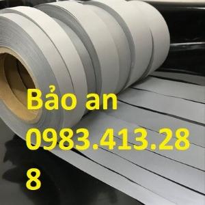 Dây phản quang vải màu ghi bản rộng 2,5 cm và 5cm