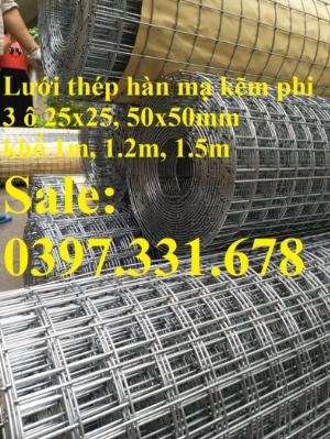 Lưới thép hàn D3 ô 50x50 khổ 1m, 1,2m, 1,5m giá ưu đãi