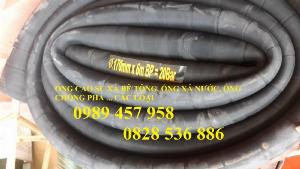 Ống cao su bố vải phi 200, Ống xả nước phi 2200, phi 250, Vòi hút nước phi 300
