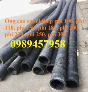 Ống cao su bố vải phi 150, Ống chống phá phi 200, phi 220, phi 250, Ống 7 lớp bố phi 300