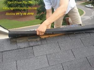 Ngói lợp nhà cao cấp nhập khẩu 3D cho mái, tấm lợp bitum rắc đá màu