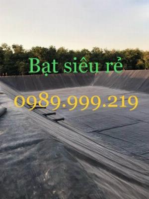 Bạt hdpe dày 0.75mm dùng cho lót nhà xưởng khổ 5x50m cuộn 250m2