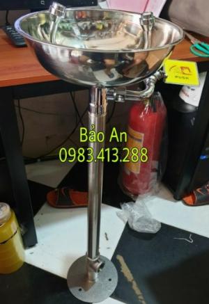 Chậu rửa mắt khẩn cấp gắn tường, máy rửa mắt khẩn cấp inox