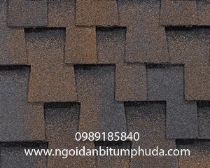 Ngói dán Bitum phủ đá kiểu vảy rồng