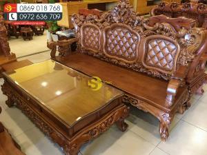 Giảm giá 15% bộ bàn ghế hoàng gia louis 6 món