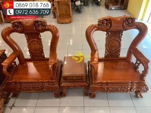 GIẢM 15% mùa vu lan bộ ghế chạm đào tay 12, 06 món