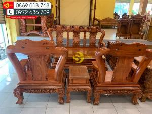 GIẢM 15% mùa vu lan bộ ghế chạm đào tay 12, 06 món