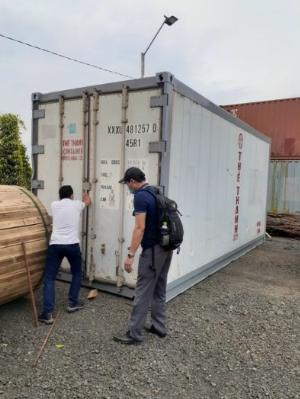 Container lạnh 20feet trữ sầu riêng