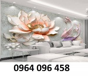 Chọn tranh gạch 3d phong thủy phòng khách - NV4