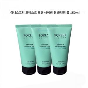 Sữa rửa mặt innisfree Forest for men Shaving & Cleansing Foam 150G