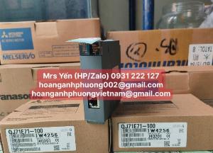 Module mạng QJ71E71-100| Mitsubishi | Cty Hoàng Anh Phương phân phối trực tiếp