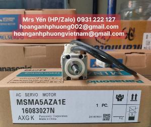 MSMA5AZA1E | Ac Servo Motor| Panasonic| Cty Hoàng Anh Phương phân phối trực tiếp