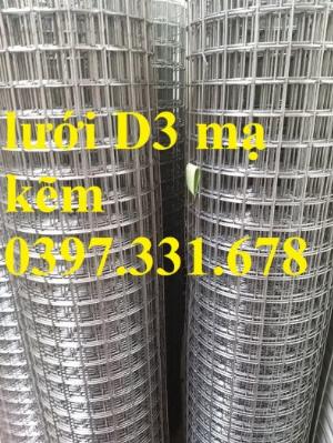 Lưới thép hàn 3ly ô 50x50 mạ kẽm giá rẻ