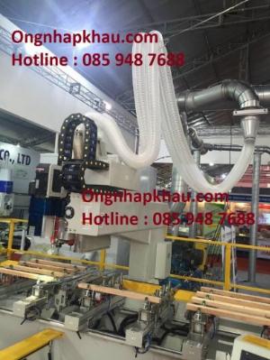 Ống hút bụi lõi thép bọc nhựa giá rẻ