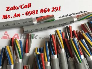 Dây cáp điều khiển 6 lõi 6x0.5/6x0.75/6x1.0/6x1.5mm2