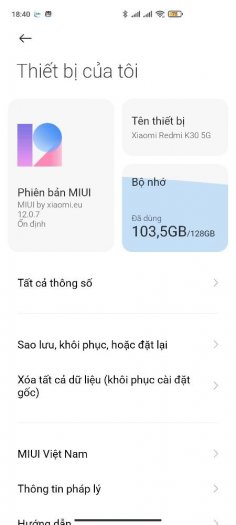 Xiaomi Redmi K30 5G fullbox snapdragon 765G + ốp lưng & thẻ nhớ!!!