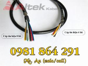 Cáp tín hiệu Altek Kabel 2,4,6,8 lõi tiết diện 0.22mm2 giá tốt