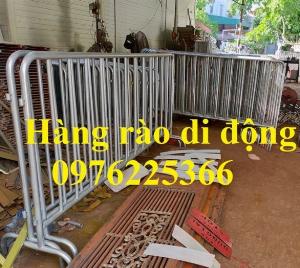 Hàng rào di động sơn phản quang, hàng rào di động thép không ghỉ