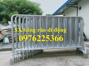 Hàng rào di động sơn phản quang, hàng rào di động thép không ghỉ
