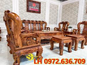 Bộ ghế Vip vân mơn mởn cột 14 tìm đại gia rinh về