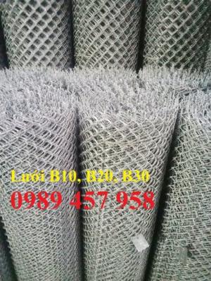 Bán Lưới b30 bọc nhựa, Thép B30 mạ kẽm, Lưới chắn chuồng gà, Lưới B20 20x20, B30 30x30