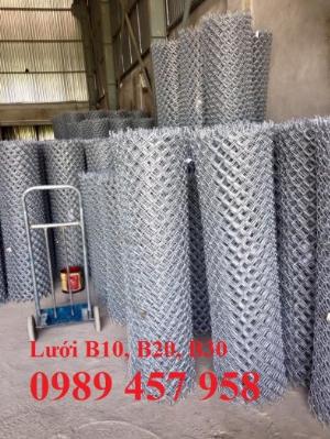 Nhà sản xuất lưới thép hàng rào B20, Lưới B30, Lưới B40 bọc nhựa và mạ kẽm