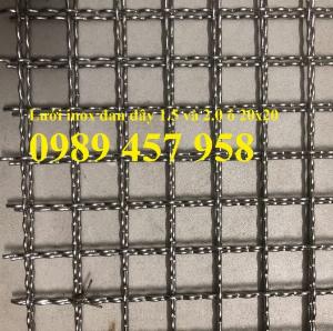 Lưới đan inox316, Lưới inox304, Inox201, Lưới chống muỗi, Lưới chống côn trùng