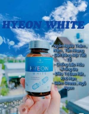 Viên uống trắng da Hyeon white - chính hãng - giá tốt