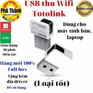 Bộ thu wifi máy tính bàn - usb thu wifi nano cao cấp tplink/ totolink/ lblink