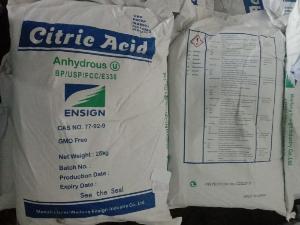 Acid Citric Anhydrous (C6H8O7) - Trung Quốc
