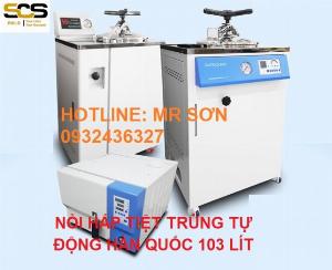 Nồi Hấp Tiệt Trùng Tự Động Hàn Quốc 103 Lít