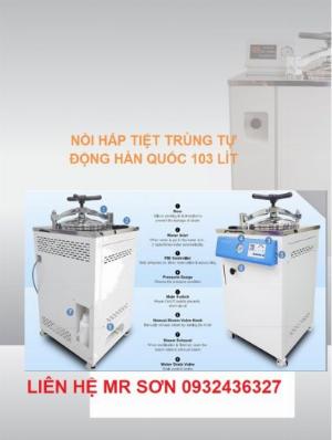 Nồi Hấp Tiệt Trùng Tự Động Hàn Quốc 103 Lít