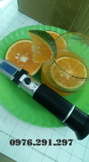 Khúc xạ kế đo ngọt và độ cồn của trái cây