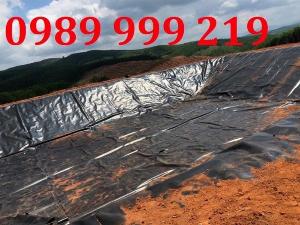 Bạt chống thấm hdpe 0.3mm khổ 6x20m cuộn 120m2 lót trại ếch