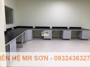 Bàn thí nghiệm áp tường chữ L