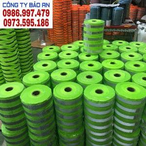 BÁN BUÔN BÁN LẺ CUỘN DÂY VẢI PHẢN QUANG SỌC GHI