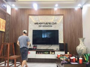 Vách ốp tường gỗ nhựa tại Hà Nội
