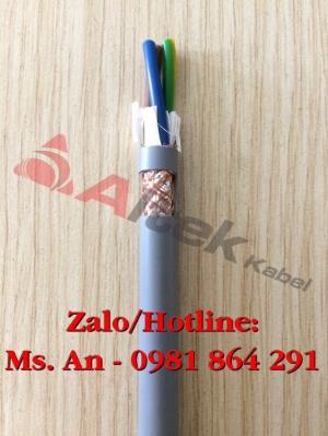 Cáp điều khiển lõi đồng mềm 3 lõi 3x0.5, 3x0.75, 3x1.0, 3x1.5 Altek Kabel