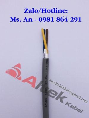 Cáp điều khiển lõi đồng mềm 3 lõi 3x0.5, 3x0.75, 3x1.0, 3x1.5 Altek Kabel