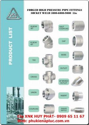 Măng xong (coupling) hàn áp lực thép A105