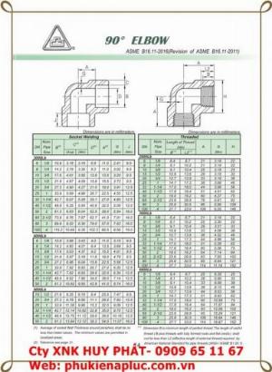 CO HÀN ÁP LỰC THÉP A105