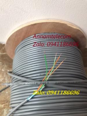 Dây điện thoại 2 đôi - 2 pair (4 lõi 2x2x0.5) Commscope